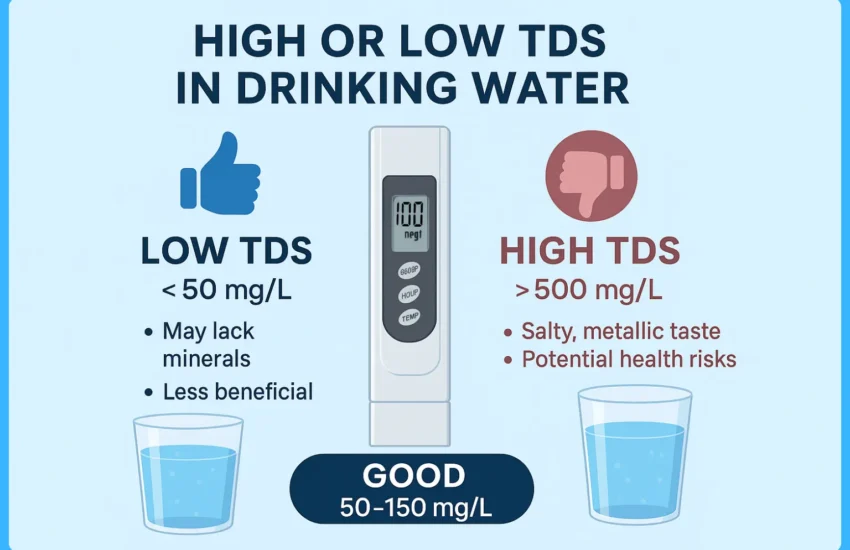 High or Low TDS in Drinking water